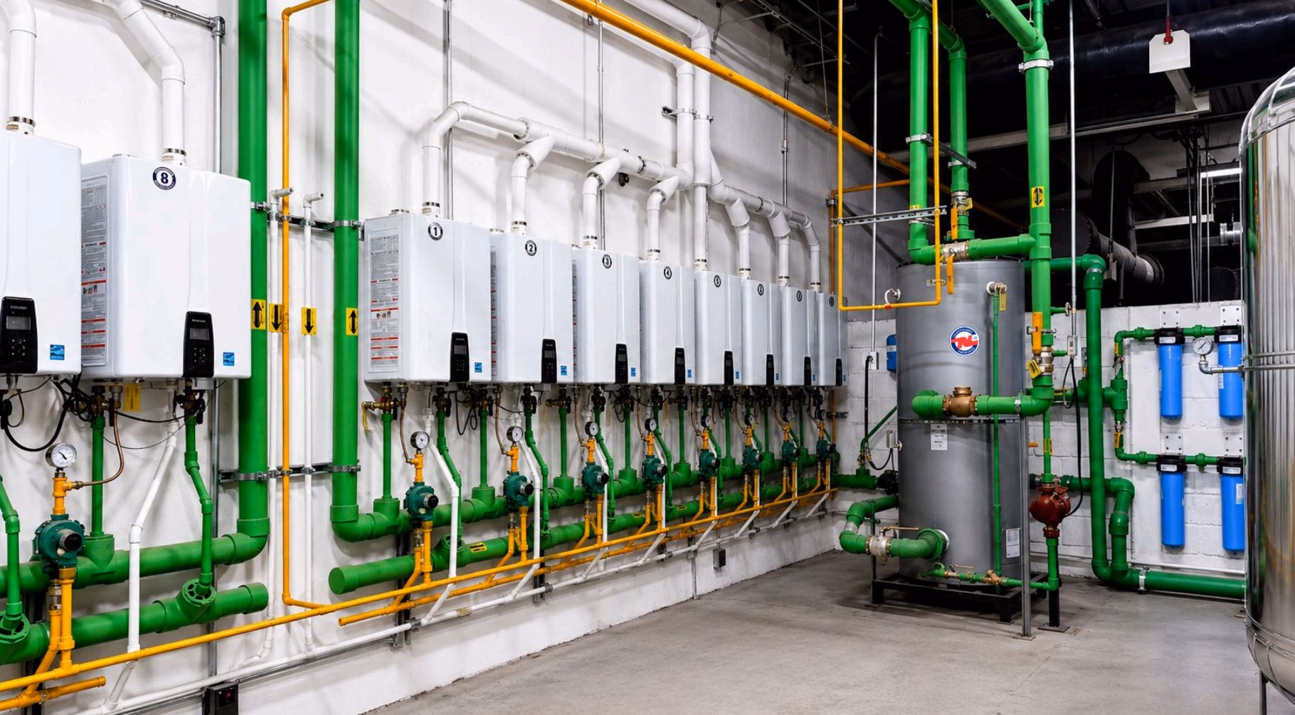 Equipos de calentamiento industrial de condensación